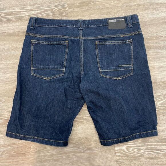 URBANDIST Navy Denim Slim fit Shorts US XXL, US 40 - Picture 2 of 7
